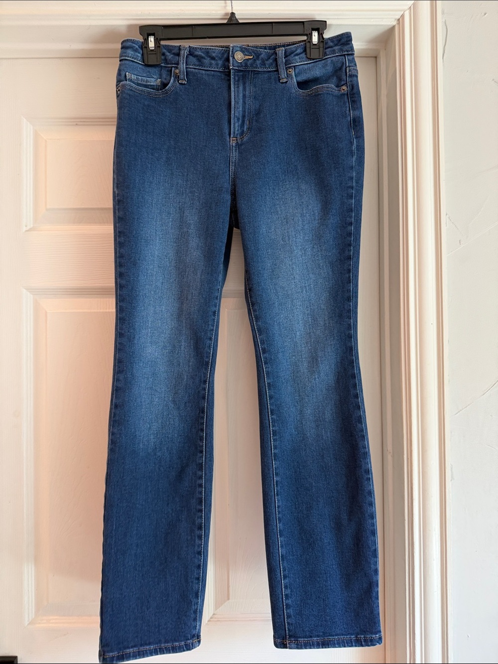 Member's Mark Women's Straight Leg Jeans EUC  Dark Blue